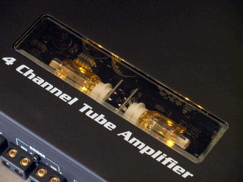 Amplificador de 4 canales a Tubo (Clase H)