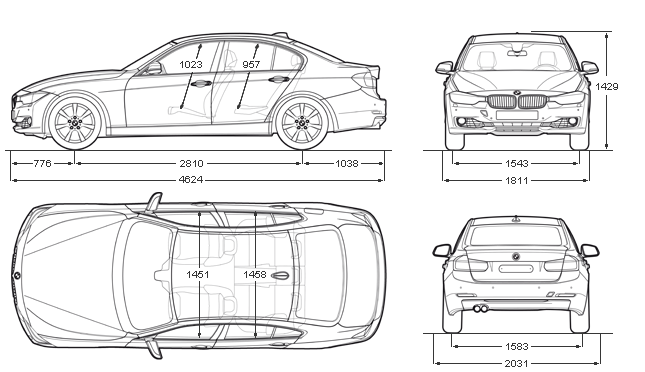 BMW-Serie-3-Dimensiones
