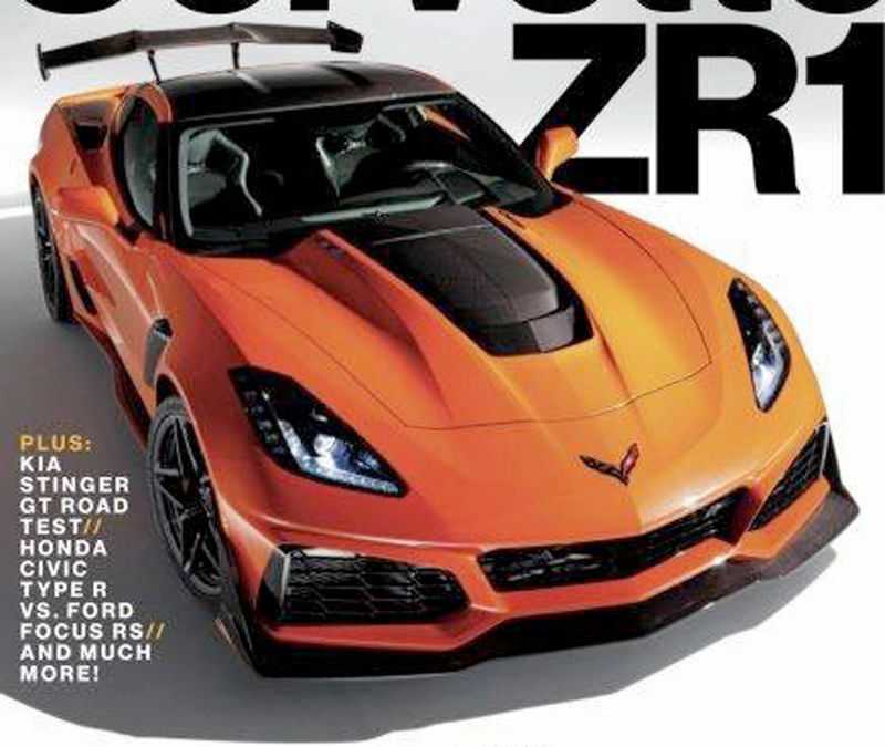 Filtran detalles e imágenes del Chevrolet Corvette ZR1 2019 - Rutamotor