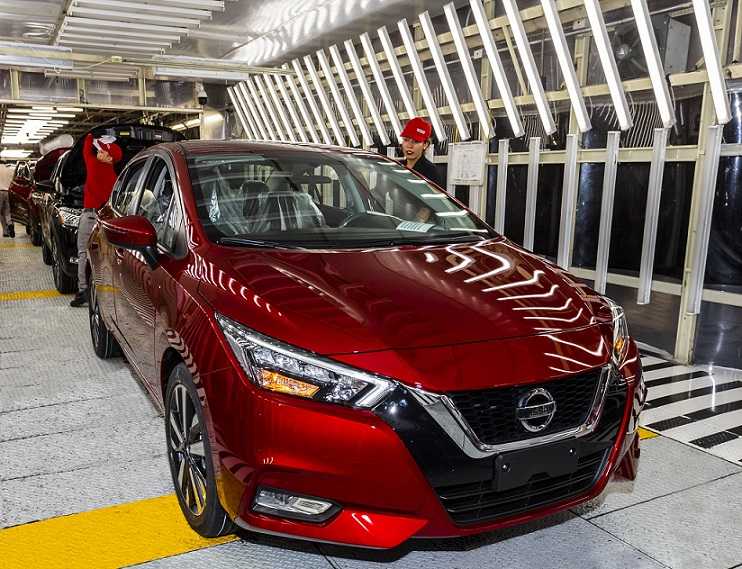 Nissan comenzó a fabricar en México el totalmente nuevo Versa versa colores Nissan comenzó a fabricar en México el totalmente nuevo Versa