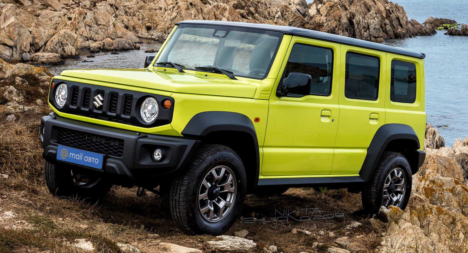 se vería el Suzuki Jimny en una versión de cuatro puertas? Rutamotor