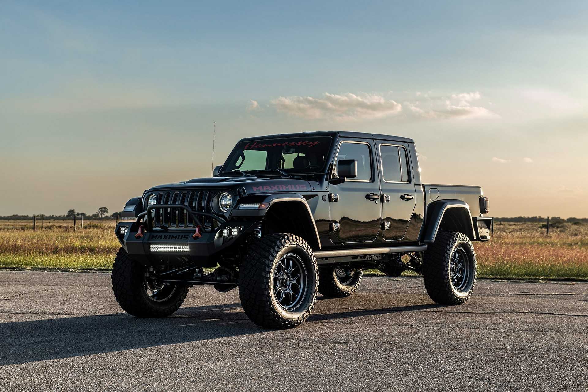 ¿Jeep Gladiator con 1.000 Hp? Conoce al Maximus de Hennessey