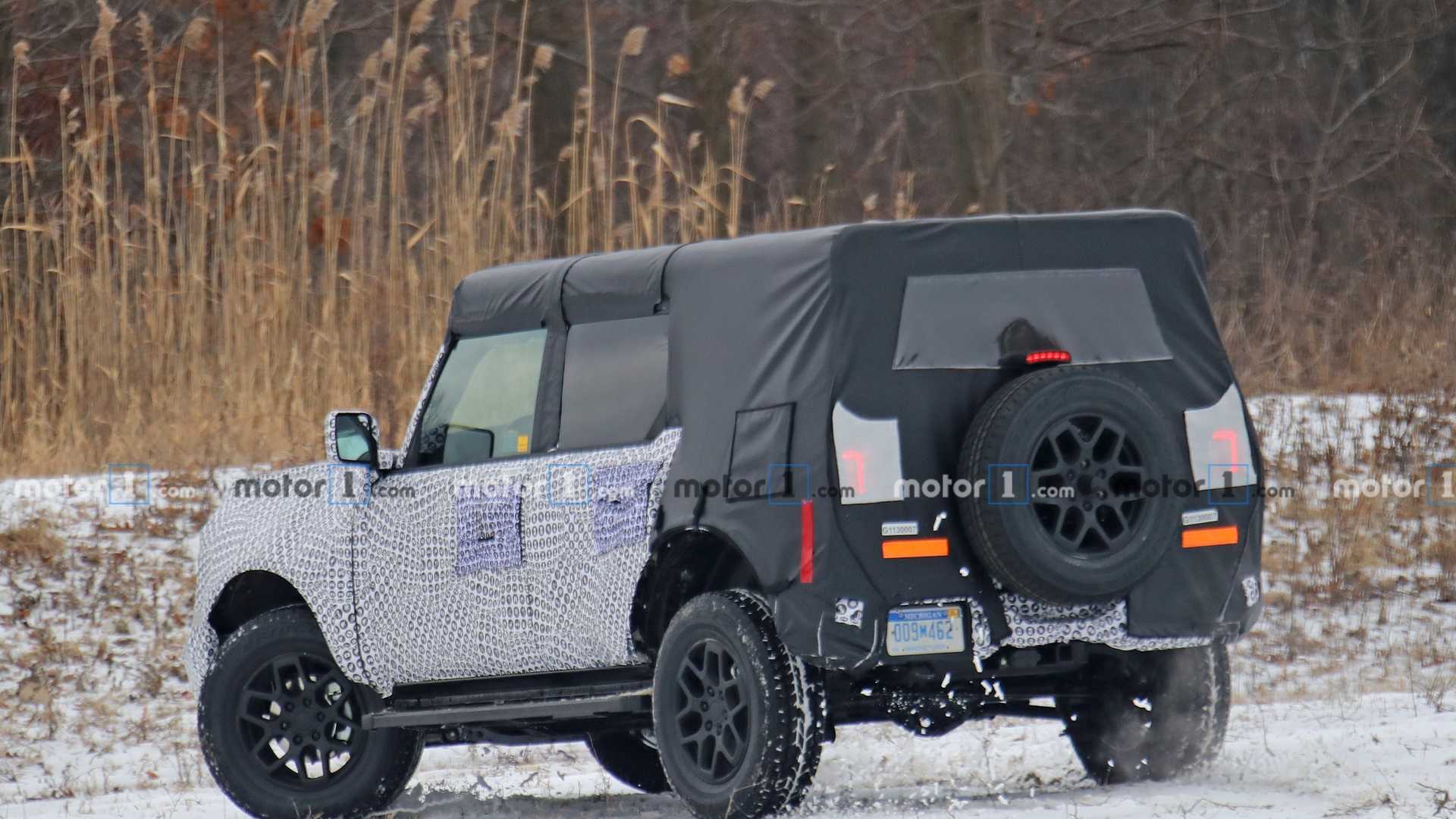 Nuevas spyshots de la Ford Bronco muestran su cuadrada carrocería -  Rutamotor, image size:1920x1080