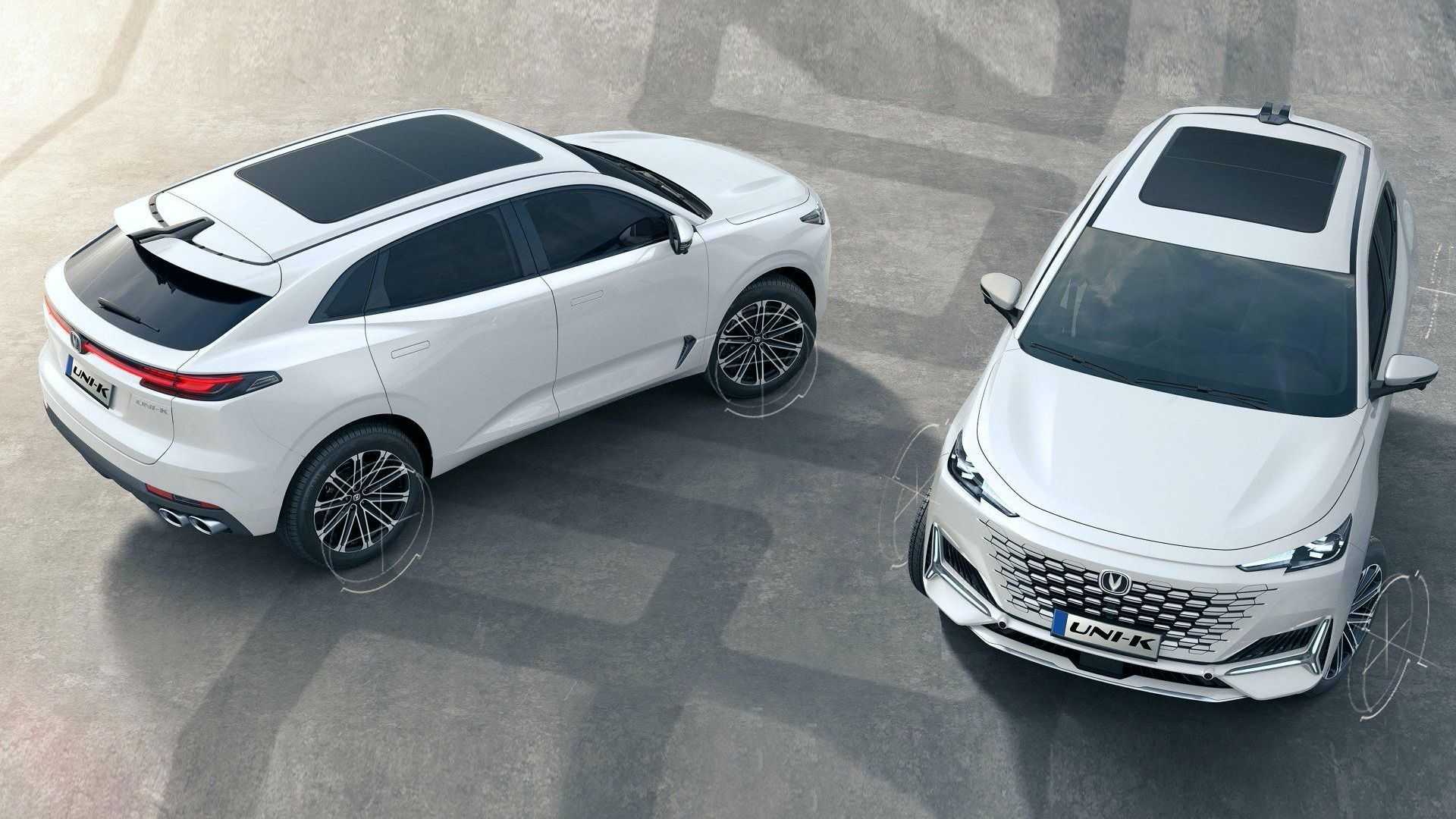Машина changan unik