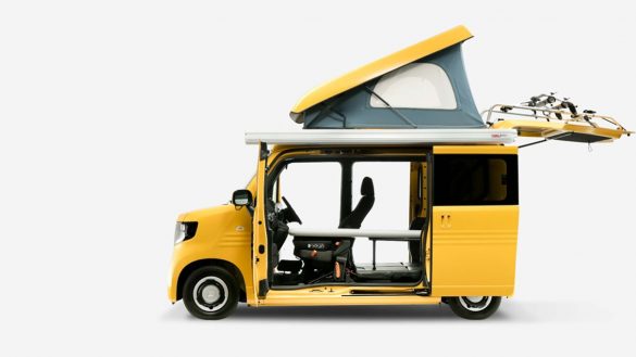 Honda N-VAN COMPO, una mini casa rodante con 3,39 metros de largo