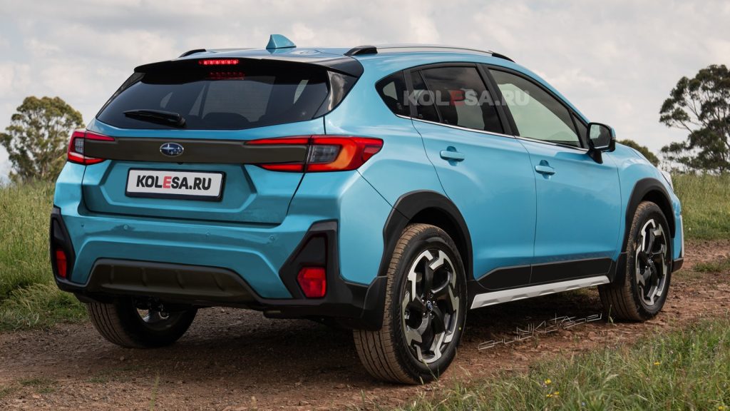 Aparecen los primeros renders de cómo sería la nueva Subaru XV 2023