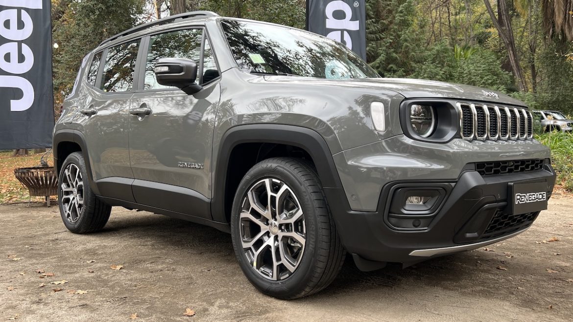 ¡Más aventuras! Debuta en Chile el Jeep Renegade de motor turbo