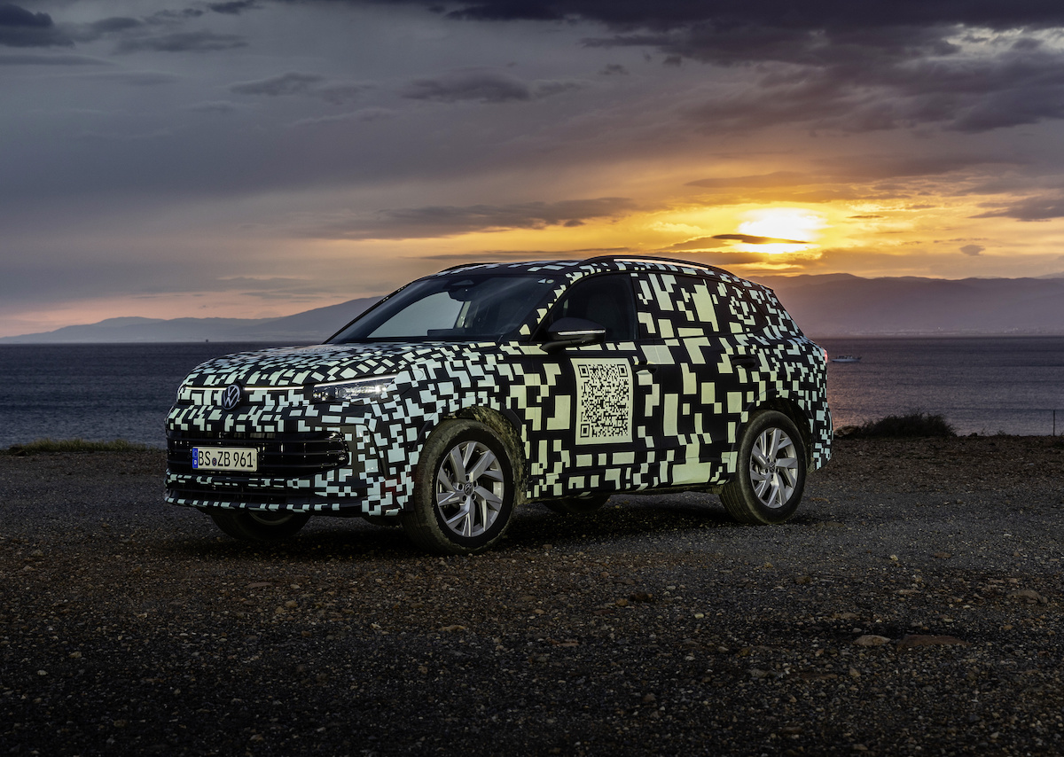 El VW Tiguan de tercera generación ya se deja ver con camuflaje