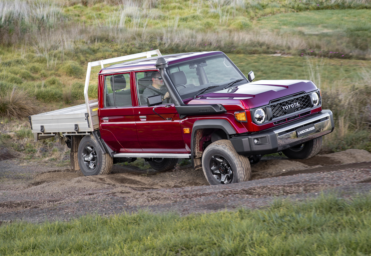 2024 Toyota LandCruiser Series 70. Global Reveal.Pre-production model ...