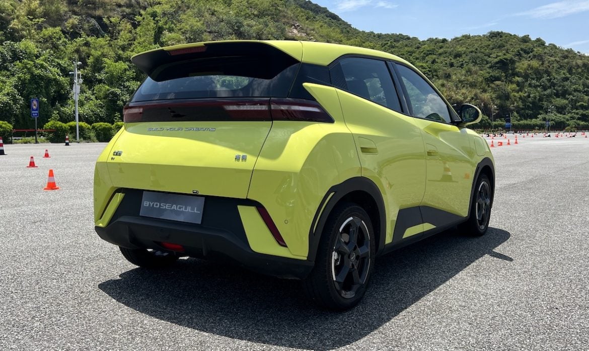 BYD Seagull Rutamotor