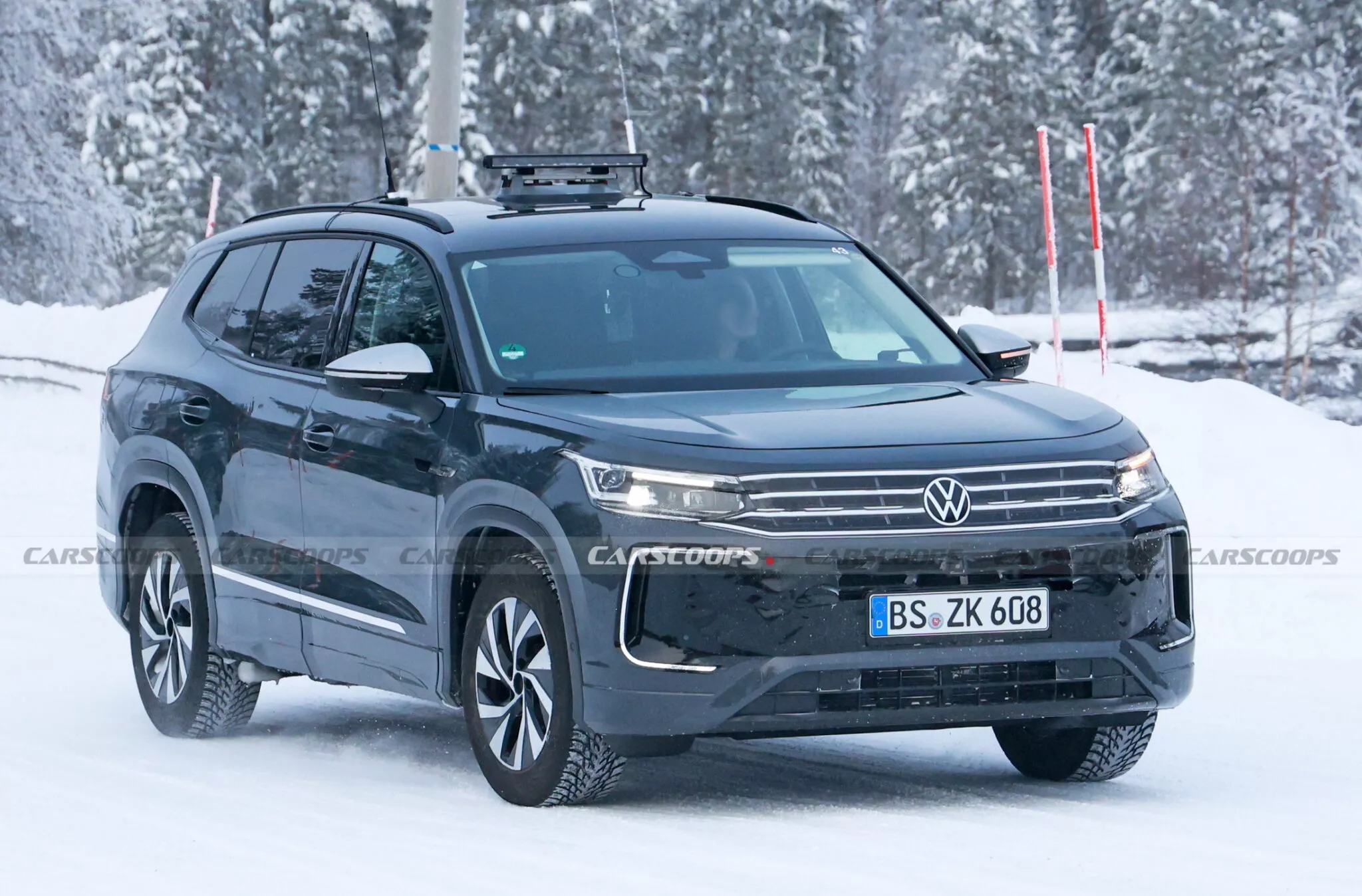 Es fotografiada durante pruebas la tercera generación del Volkswagen Tiguan 2025 Rutamotor