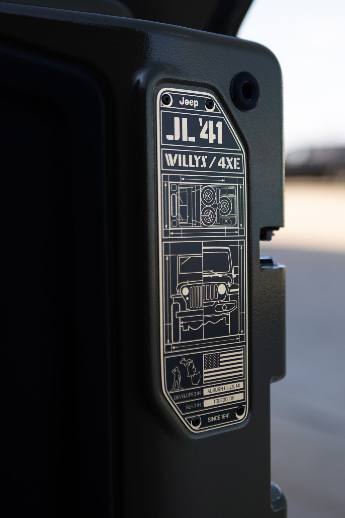 2025 Jeep® Wrangler Willys ’41 4xe special edition