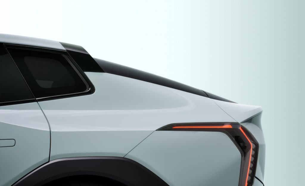 La 'cola' del futuro Kia EV4.