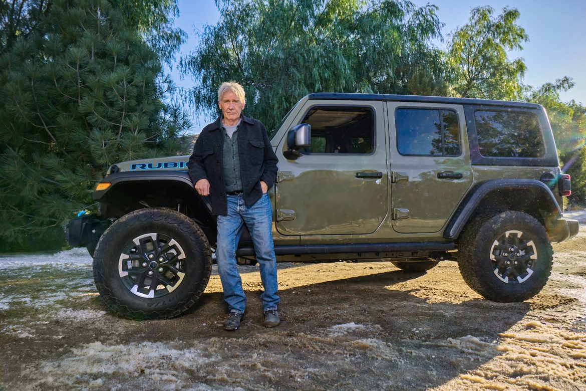 Film legend Harrison Ford headlines the Jeep® brand’s 2025 Su