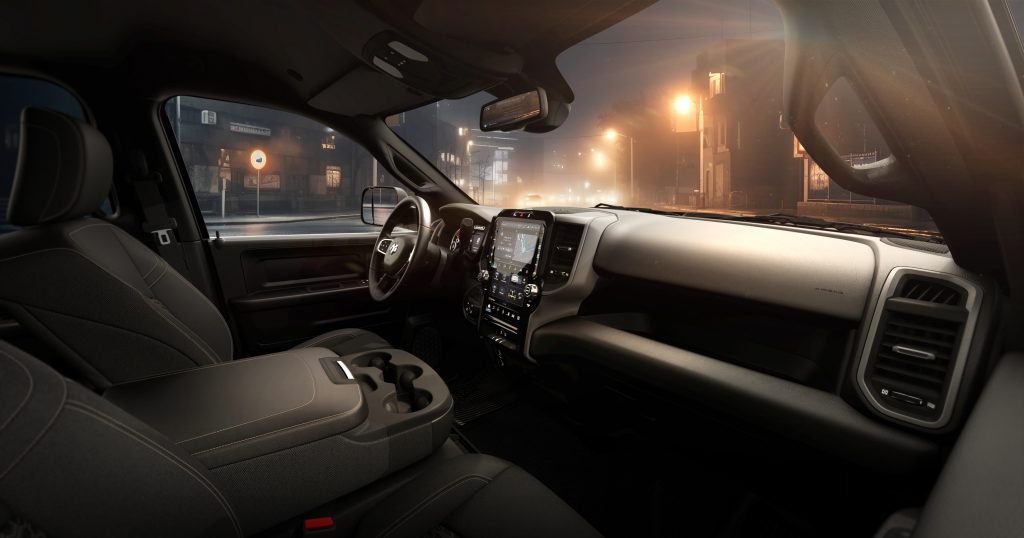 2026 Ram 2500 Heavy Duty Black Express interior