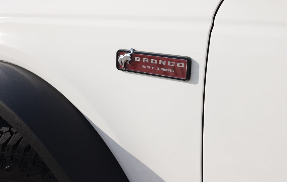 Bronco 60th Anniversary Package