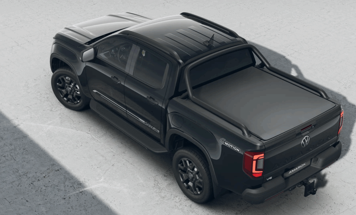 Amarok Dark Label Rutamotor 12 Amarok DL Rückansicht von oben Rear view from above