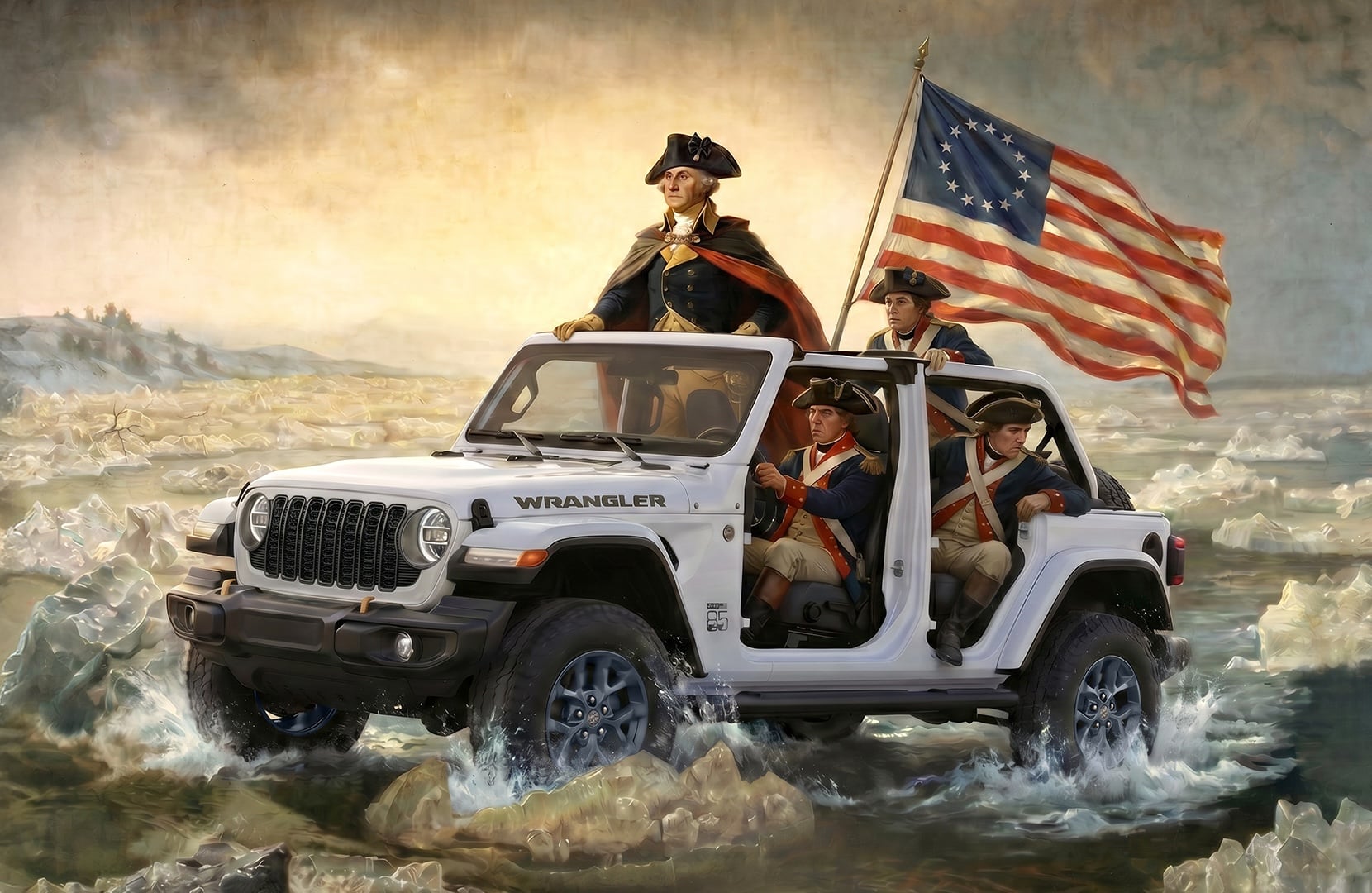 George Washington Jeep Rutamotor 7EV