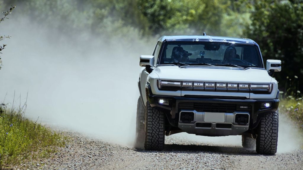 Media guests of General Motors International Operations experience the latest vehicles from GM Tuesday, July 26, 2022 on the Off-Road Courses at the GM Milford Proving Ground in Milford, Michigan. (Photo by Rob Widdis for General Motors)