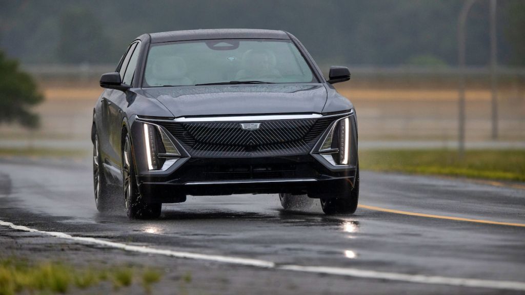 Media guests of General Motors International Operations experience the latest vehicles from GM Wednesday, July 27, 2022 on the Ride and Handling Course at the GM Milford Proving Ground in Milford, Michigan. (Photo by Jeffrey Sauger for General Motors)