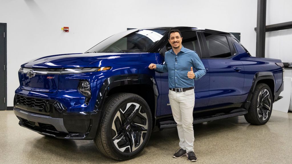 General Motors International Operations media member Gabriel Baeza Wednesday, July 27, 2022 at the GM Milford Proving Ground in Milford, Michigan. (Photo by Jeffrey Sauger for General Motors)