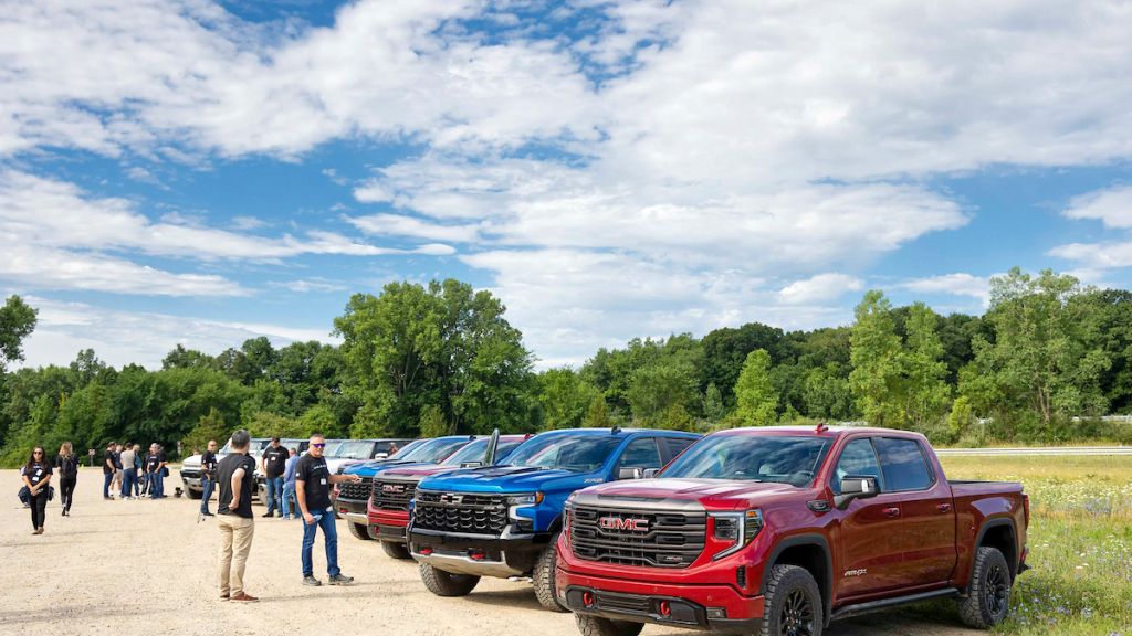 Media guests of General Motors International Operations experience the latest vehicles from GM Tuesday, July 26, 2022 on the Off-Road Courses at the GM Milford Proving Ground in Milford, Michigan. (Photo by Jeffrey Sauger for General Motors)