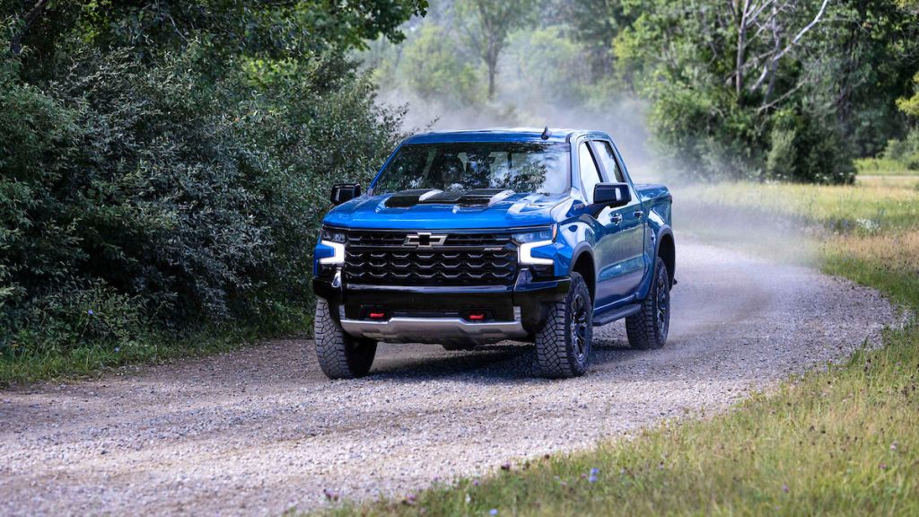 Media guests of General Motors International Operations experience the latest vehicles from GM Tuesday, July 26, 2022 on the Off-Road Courses at the GM Milford Proving Ground in Milford, Michigan. (Photo by Jeffrey Sauger for General Motors)