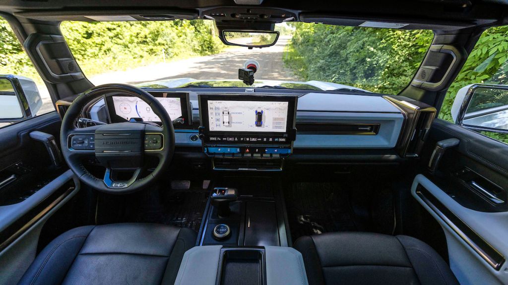 Media guests of General Motors International Operations experience the latest vehicles from GM Tuesday, July 26, 2022 on the Off-Road Courses at the GM Milford Proving Ground in Milford, Michigan. (Photo by Jeffrey Sauger for General Motors)